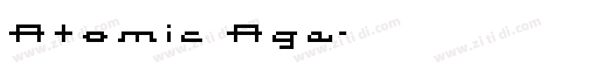 Atomic Age字体转换